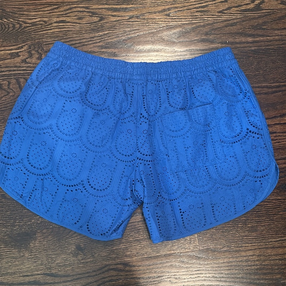 FARM Rio Blue Eyelet Men's Shorts - Picture 4 of 5